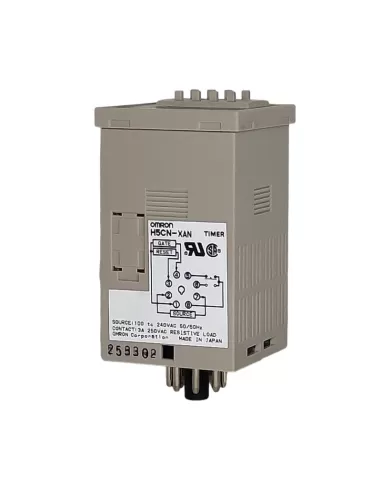 Omron h5cnxan100240ac- timer-digit48x48,riteccit, 4 cifre led,1dt