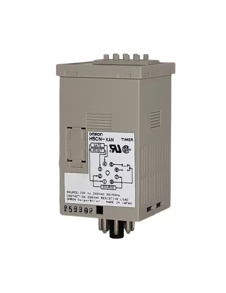 Omron h5cnxan100240ac- timer-digit48x48, riteccit, 4 digit led, 1dt