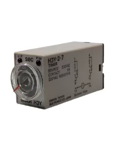 Omron h3yn27ac2201s timer-analmini, riteccit2 cont rit dt 1sec 220v ac