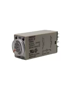 Omron h3y2ac2201s timer-analmini, riteccit2 cont rit dt 1sec 220vac