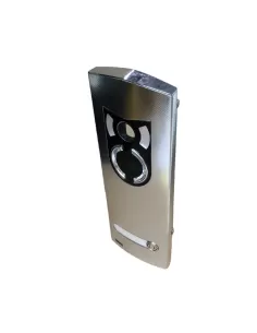 Vimar 1221 Placca Audio Video 2 Moduli Ik10 1 Tasto Acciaio 2