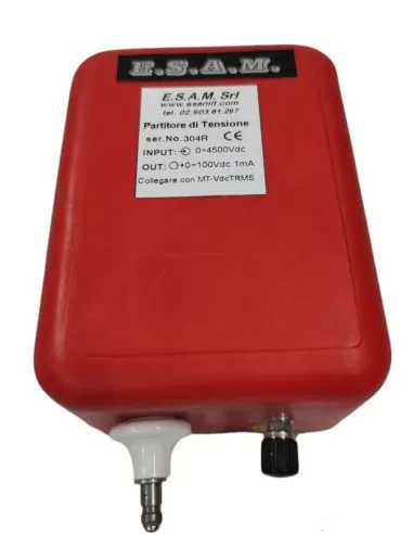 E s a m pr2 voltage divider input 0 4500vdc out 0 100vdc