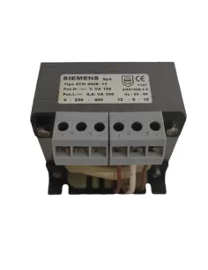 Siemens 4tm40281y traf 150va 230-400//12-0-12v en61558 2
