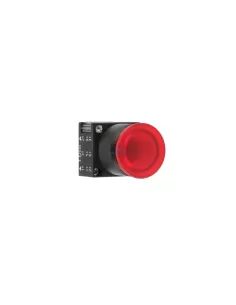 Siemens 3sb30011ea21 red illuminated mushroom push button with pull release