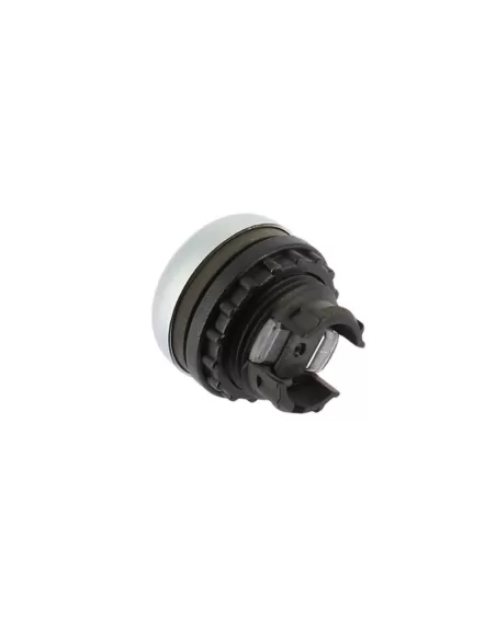 Eaton M22-ds push button, flush ring, impulse, blue