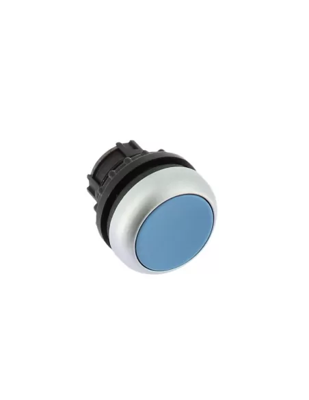 Eaton M22-db flush-mounted pushbutton, impulse, blue