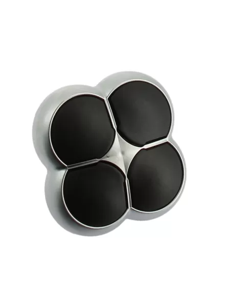 Eaton M22-d4-s Quadruple Push Button Black Keys