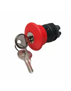 Schneider zb5as14 red mushroom head button
