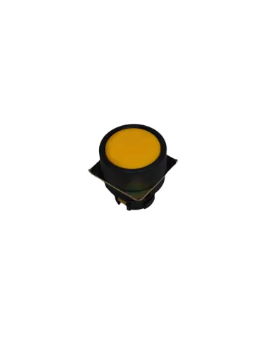 Omron a22fy-1608920000 push button Ø22mm, flat, round, yellow