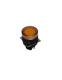 Omron illuminated push button Ø22mm, protected, orange a22lgy-160907000