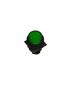 Omron a22ltg-104125000 green illuminated push button Ø22, protruding