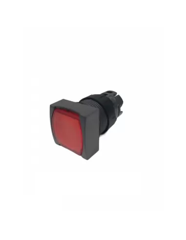 Schneider zb6cw4 red illuminated push button head