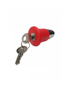 Schneider zb2bs944 red mushroom push button head d 40mm with key release