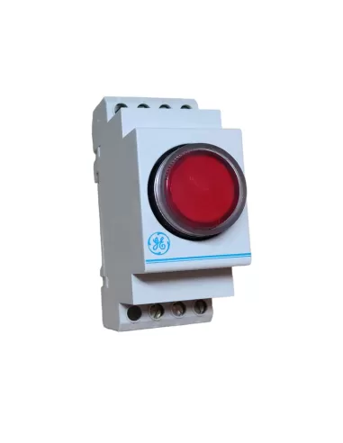 Ge power 128104 red light button 1na 1nc ba9s