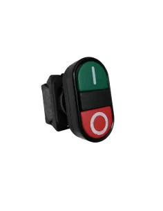 Allen Bradley 800ep-u2b213lx11 multifunction button red 0 green 1 flush