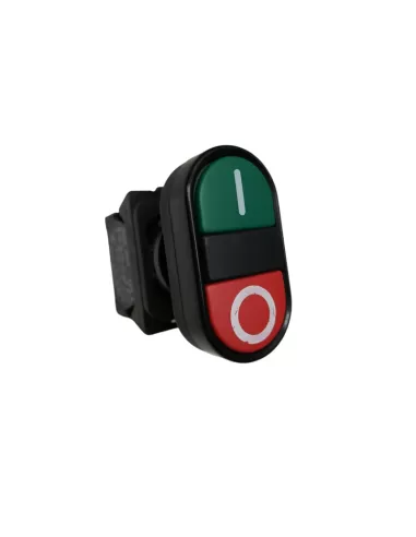 Allen Bradley 800ep-u2b213lx11 multifunction button red 0 green 1 flush