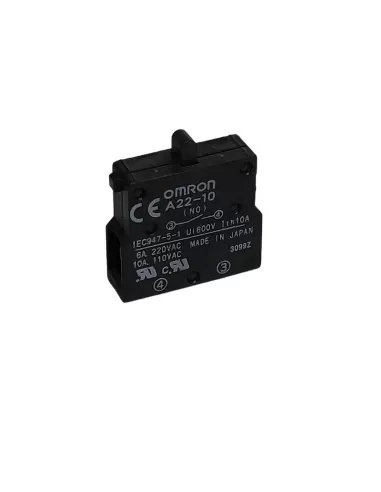 Omron a2210-1577450000 button d 22mm 1 cont na