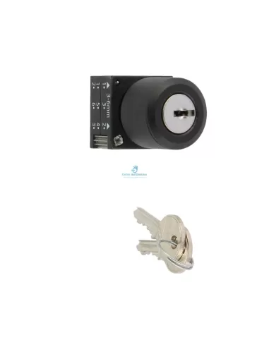 Siemens 3sb30004ed01 3-position key selector with external return or ronis