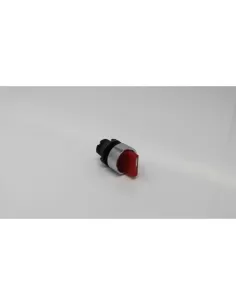 New elfin 020stamlarw 2-position lever illuminated selector switch, permanent red metal