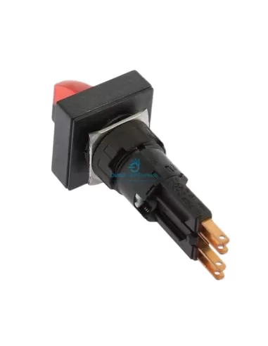 Eaton Q25lwk1r-rt illuminated selector switch 2 positions red