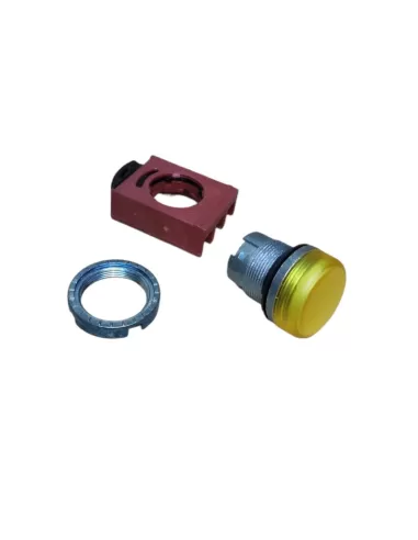 Ge power 184793 p9mlgd yellow diffused gem indicator lamp