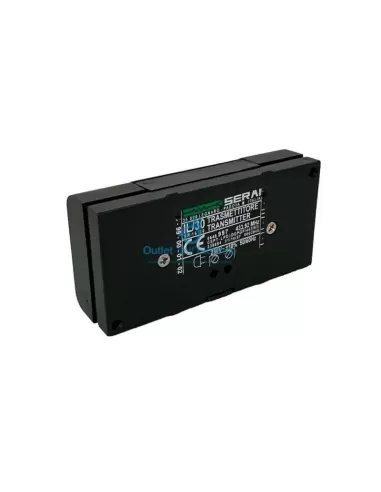 Serai 16.30 il/30: trasmettitore bicanale 433mhz completo di supporti per Ave/ Vimar