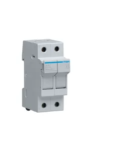 Hager ls512 portafusibile 10 3x38 1p   n 2 moduli din