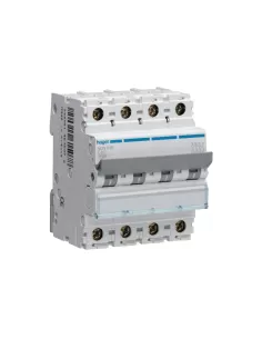 Hager ncn410a interruttore automatico magnetotermico  4p 4 poli 4x10a 10 ka curva c 4 moduli din