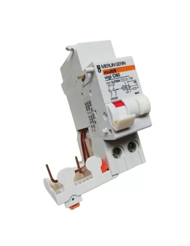 Merlin gerin 26580 multi 9 block vigi c60 2p 25a 0.01a