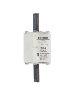 Siemens 3na3244 fusibile nh 2 gl/gg 250a 500vac, 400vdc