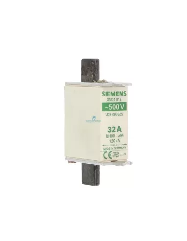 Siemens 3nd1812 fusibile 32a nh 000 am 500vac