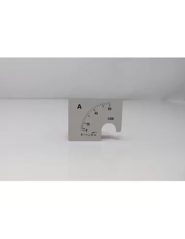 Abb scl1 60a a1 scala per amperometro  eg 173 7