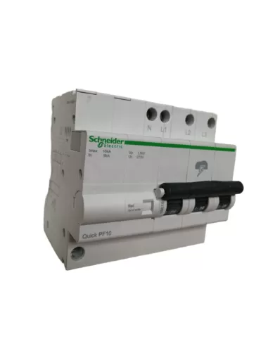 Schneider 16618 sistema modular de protección contra rayos quick pf10 3p n inom 5 ka
