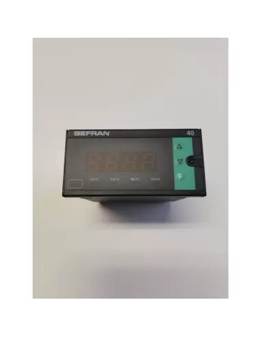 Gefran f027184 regolatore di temperatura on//off 40t-96-4-00-rr-rr-0-0-0