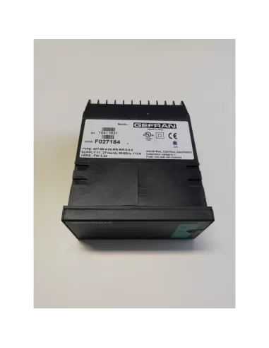 Gefran f027184 regolatore di temperatura on//off 40t-96-4-00-rr-rr-0-0-0