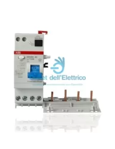 Abb b427945 differential block 4 poles max 25a 0.3a ac 2 modules