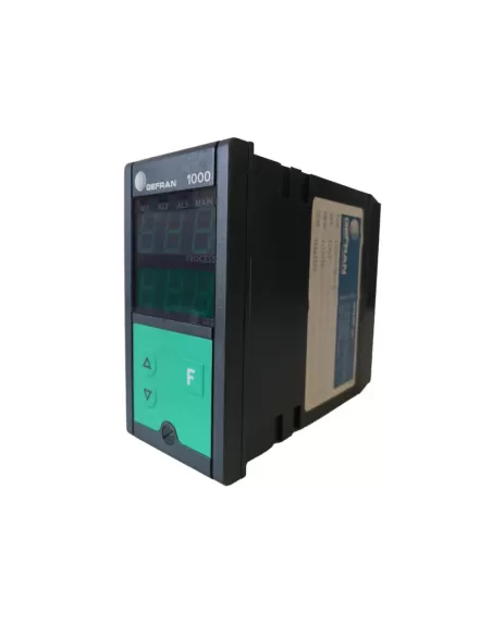 Gefran f000333 1000-v-3r-0-0 temperature controller 48x96 (missing mounting brackets)