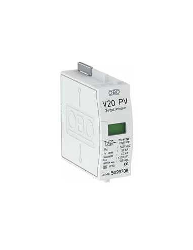 Obo bettermann 5099708 v20-c 0-500pv limitatore tipo 2 pv modulo d