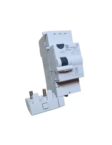 Ge power 607521 docs263//500 blocco differenziale 63a 2p 0,5a a-s 2m