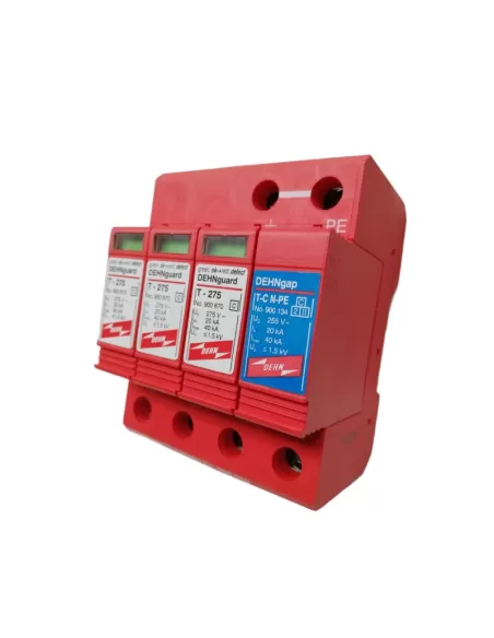 Dehn 900520 scaricatore di sovratensione dg tt 230 400 cl2 8//20 3p n 20ka