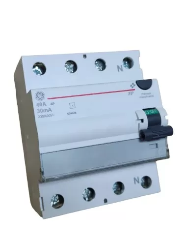 Fp440//30 - interruttore differenziale puro 4p tipo ac 0,03a 40a 4m