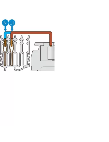 Abb n 10 single-pole power supply modules n ed3104