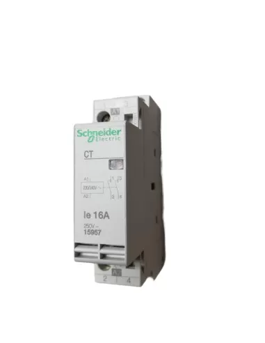 Schneider 15957 contactor ct 2p 2na 16a com 230v