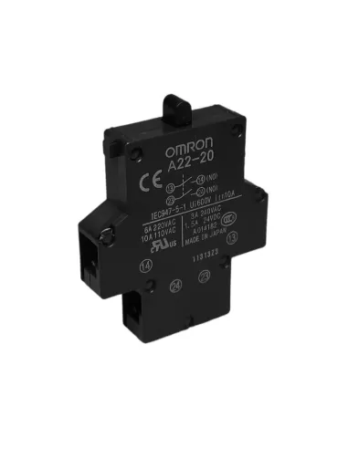 Omron a2220-1608720000 access button Ø22 mm 2cont na