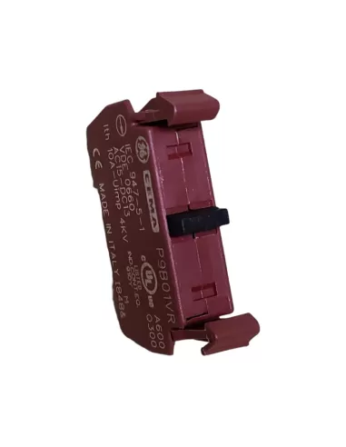 Ge power 187003 p9b01vr contact block 1nc delayed v
