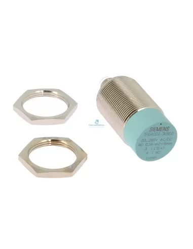 Siemens 3rg40243kb00 simatic pxi340 inductive sensor m30 sn 15mm, 2 wires na 20..320vdc/265vac