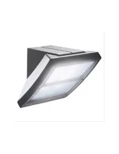 Gewiss extro wall/pole luminaire 1x26-32w graphite grey satin diffuser ip55 gw82246