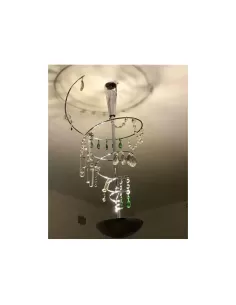 Artemide italia 0093900a iside sospensione 2x150w b15d c/l