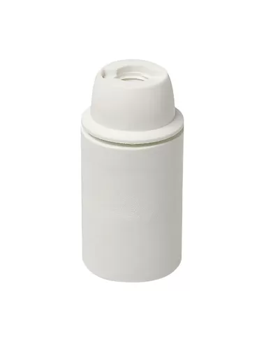 Vimar 02121.B Portalampada E14 M10X1 Cm/Liscio Bianco