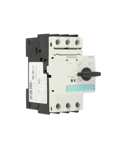 Siemens 3rv13211ec10 interruttore automatico 3x25a s0 4a 100ka